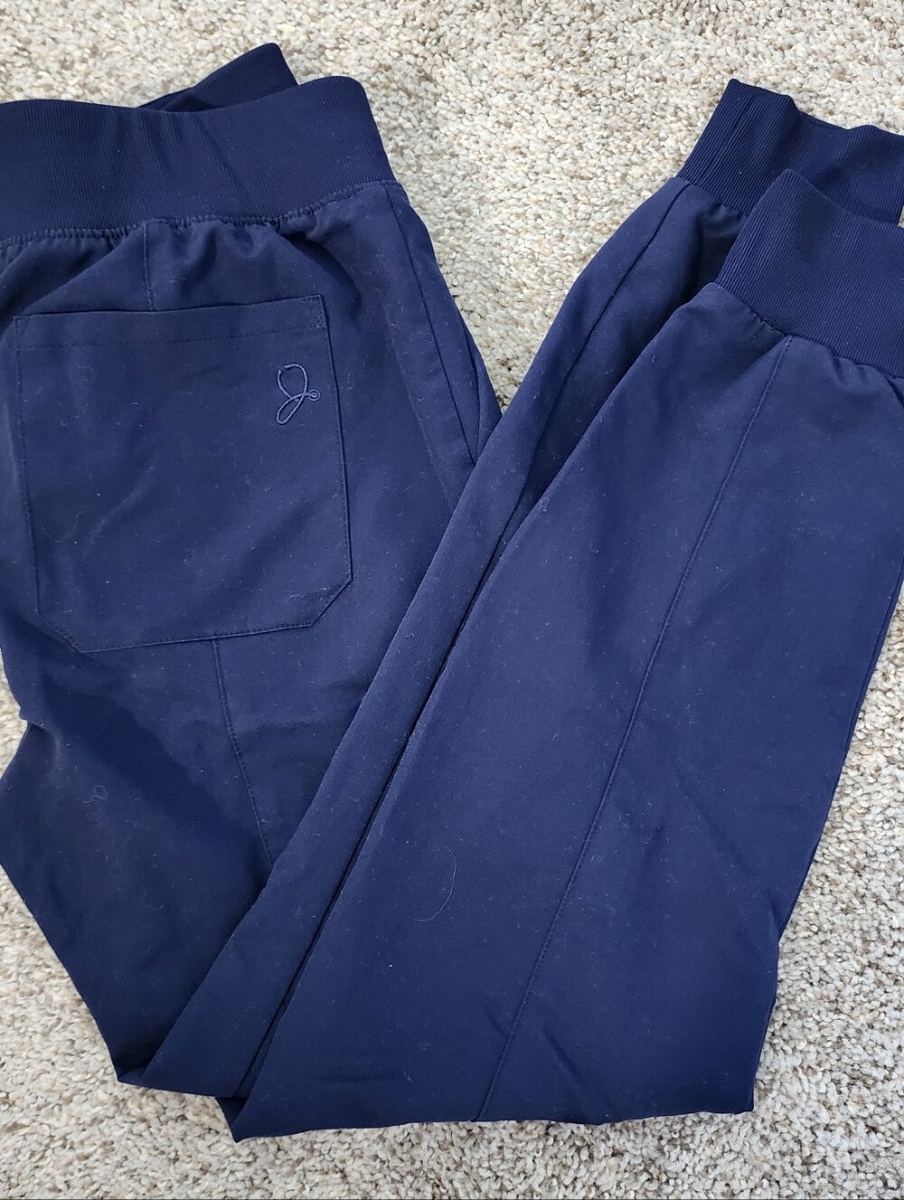 Jaanuu Navy Women's Joggers with Pocket Detail